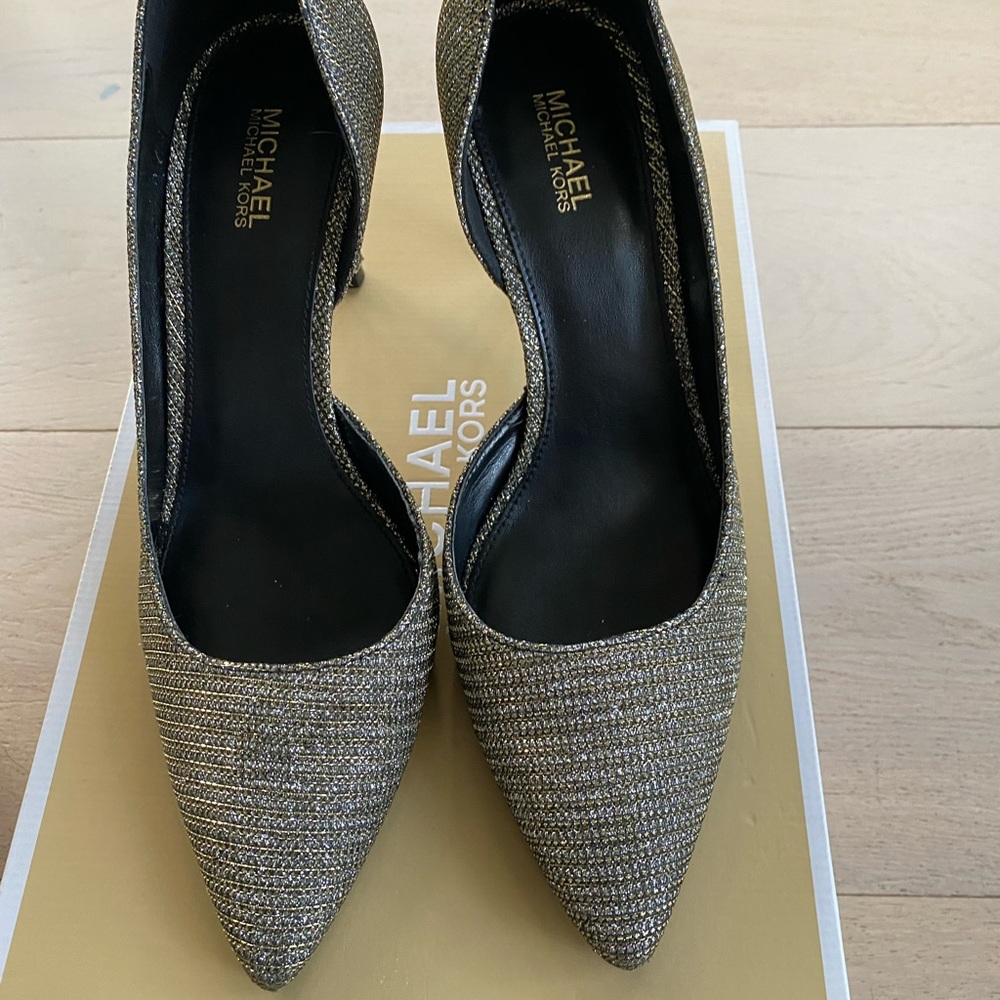 Michael Kors party heels shoes, great conditions, used only once